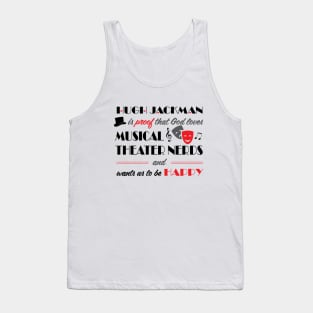 God Loves Musical Theater Nerds Tank Top